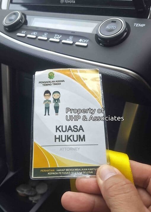Badge Kuasa Hukum PA Tebing Tinggi
