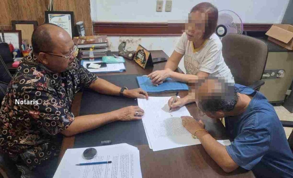 Perjanjian Perceraian di Notaris Deli Serdang